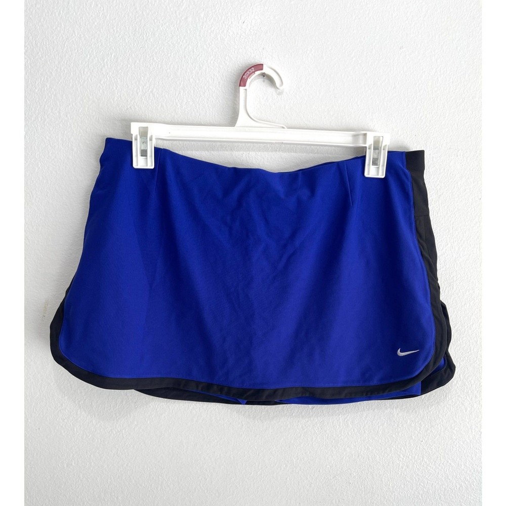 Nike performance skort golf tennis sportswear outdoor camp purple women XL