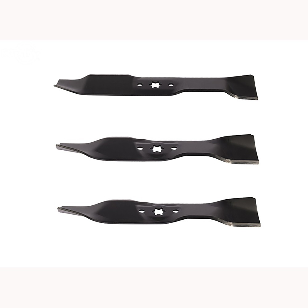 3-Piece Mulching Mower Blade Set Compatible with Toro 112-0302 Replacement