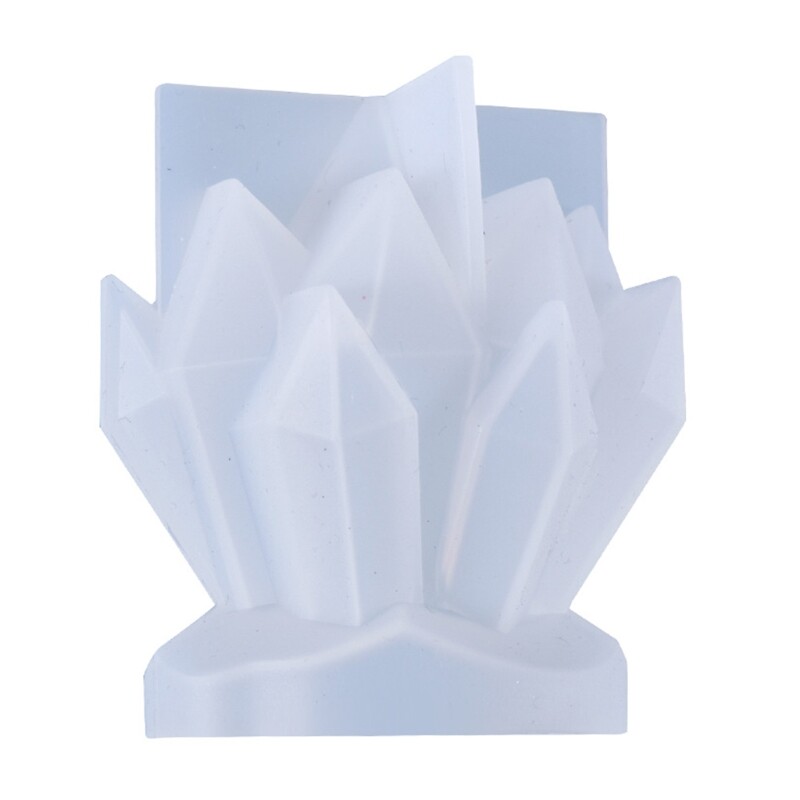 UV Epoxy Resin Mold for Realistic Crystal Stone Casting