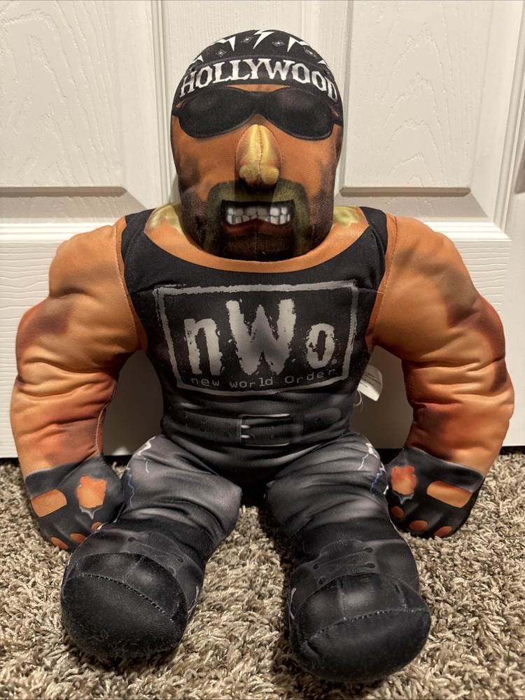 1998 WCW NWO Bashin Brawler Hollywood Hulk Hogan Wrestling Buddy 21
