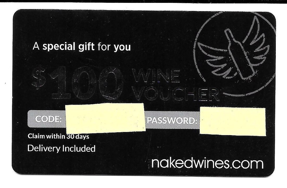 $100 Naked Wines Gift Card Voucher for Wine Lovers-image