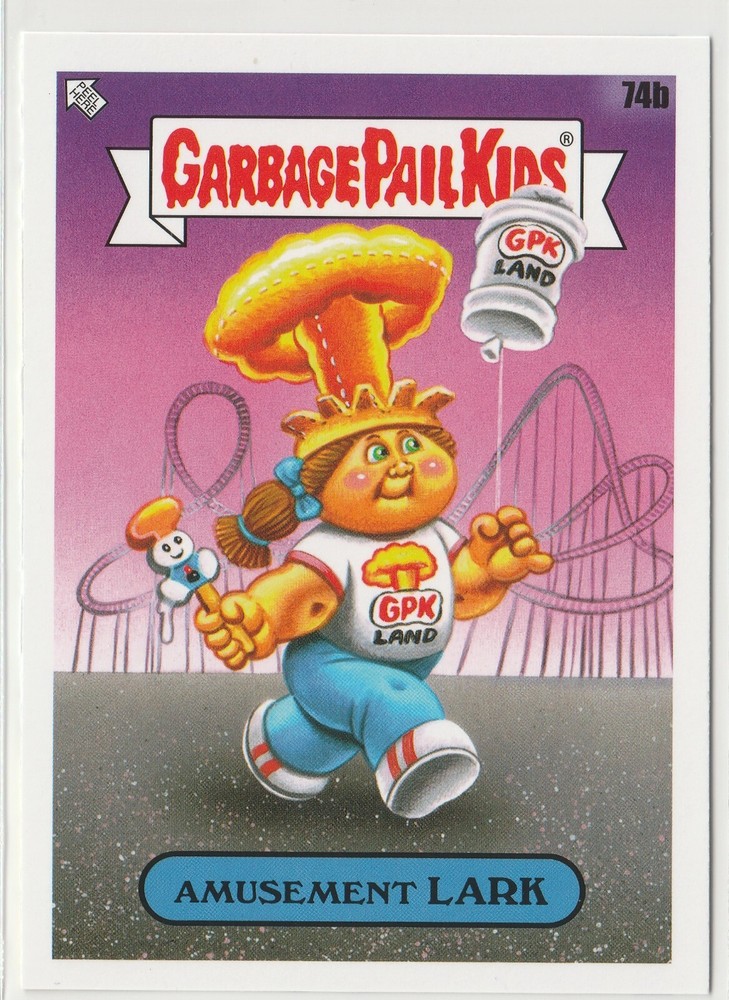 Amusement Lark Garbage Pail Kids GPK 2021 Go On Vacation Card #74b