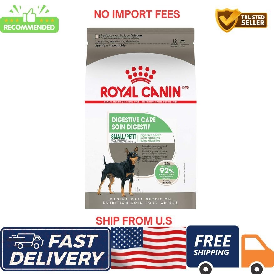 Royal Canin Canine Care Nutrition Small Digestive Care Adult Dry Dog Food, 17 lb