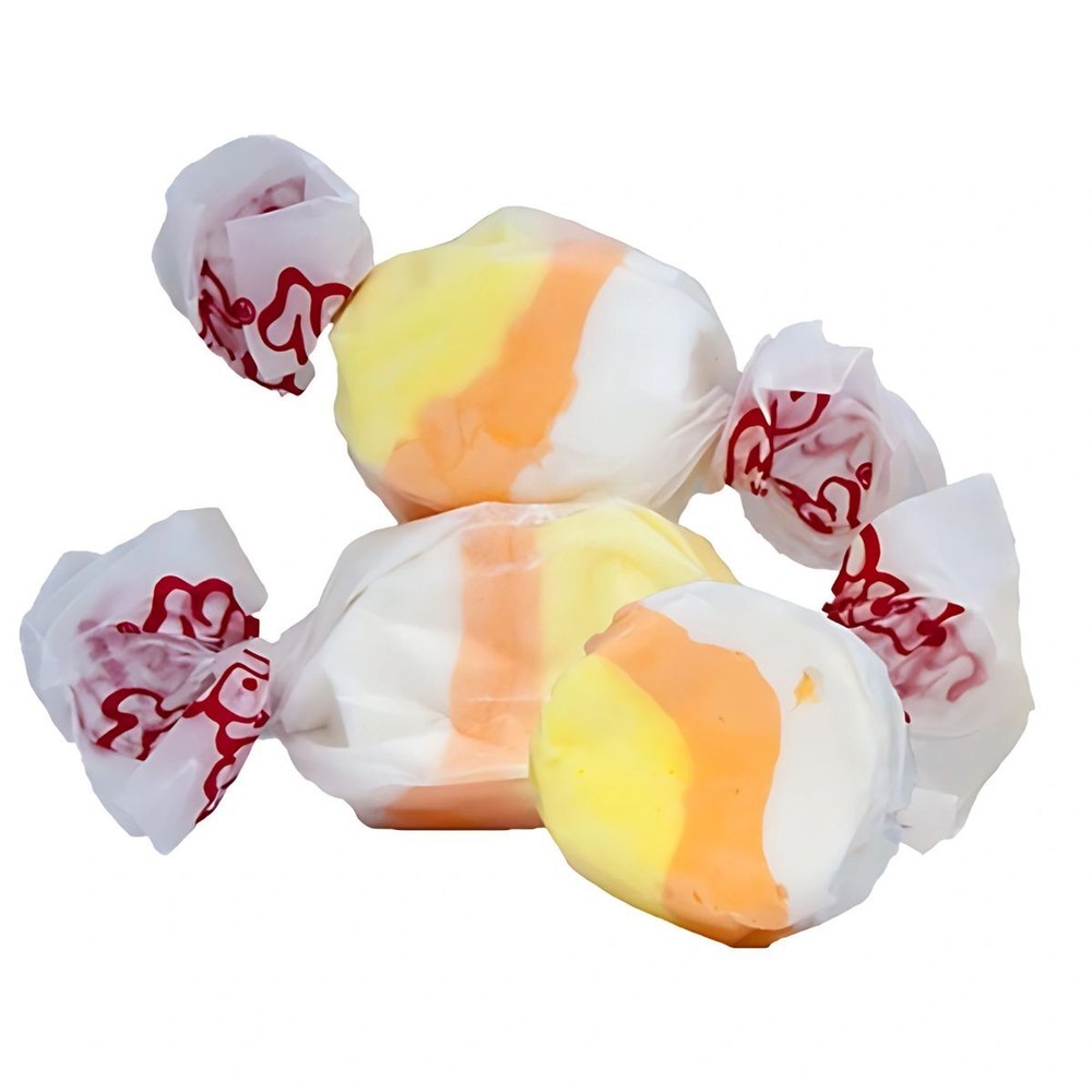 Candy Corn Taffy Town Salt Water Taffy (1 Pound) Fresh & Perfect Anytime