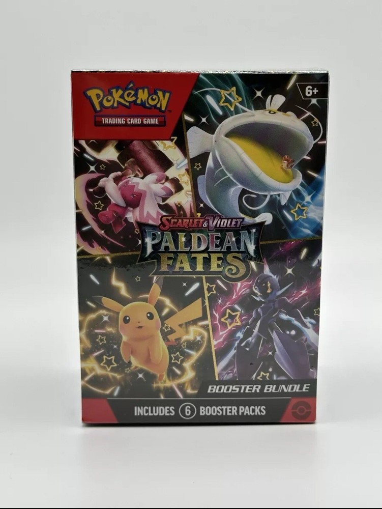 Pokemon Scarlet & Violet Paldean Fates - Booster Bundle Factory Sealed