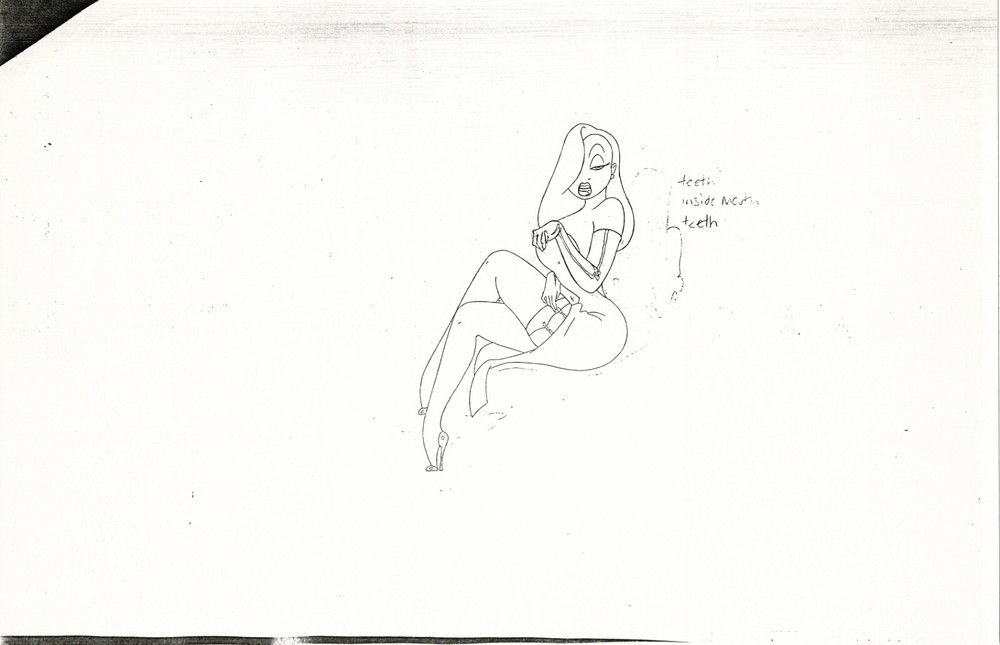 Disney Who Framed Roger Rabbit 1998 Production Model Copy 032