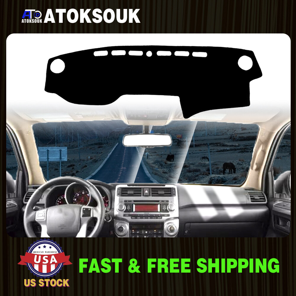 Sun-Proof Dashboard Cover Mat for 14-21 Toyota 4Runner Interior Protection