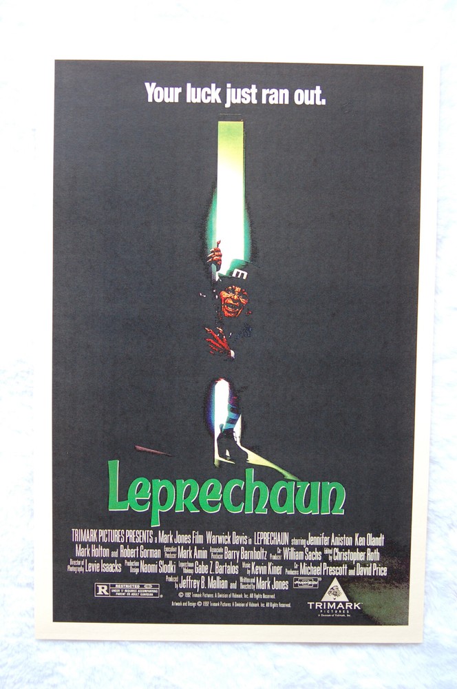 Leprechaun Lobby Card Movie Poster