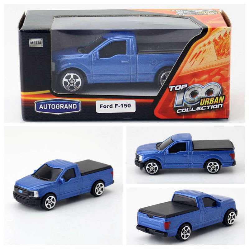 1:64 Ford F-150 Model Car Diecast Toy Cars Toys for Boys Girls Kids Gifts Blue