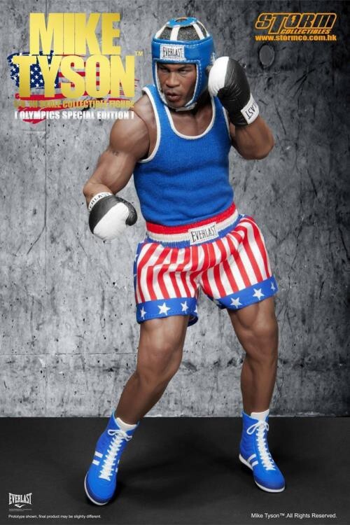USA Seller Mike Tyson Olympic 1/6 Storm Collectibles Exclusive Action Figure