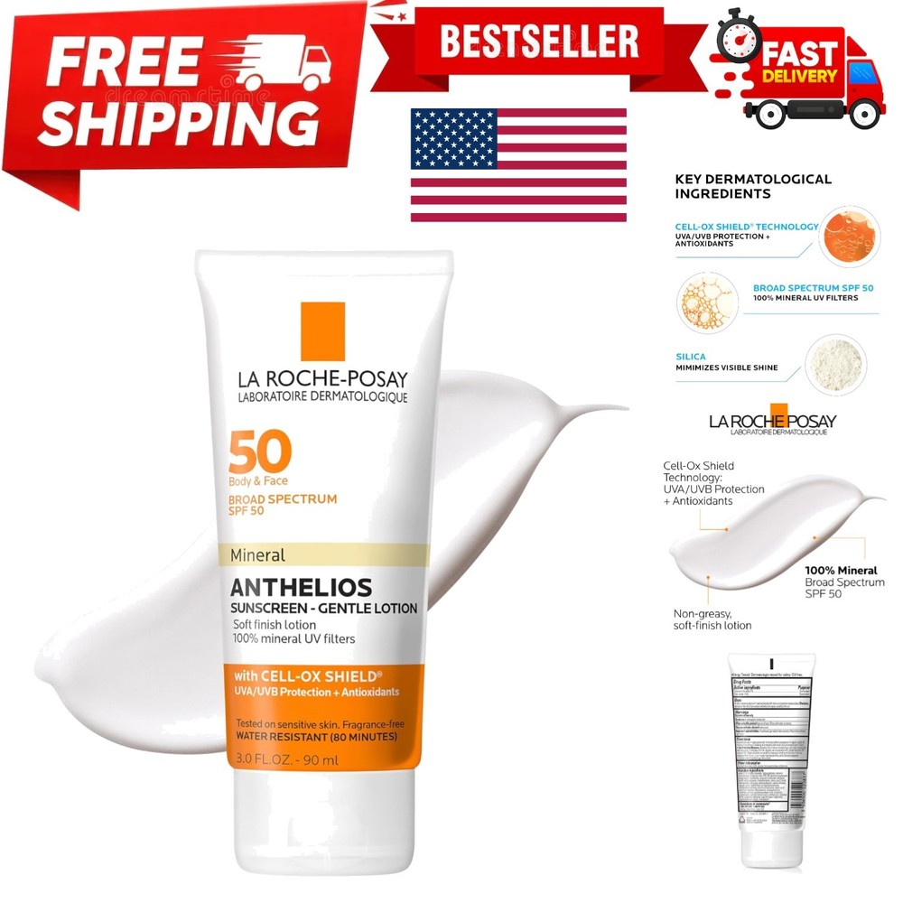 Soothing Anthelios SPF 50 Mineral Sunscreen: Perfect Skin Protection for All