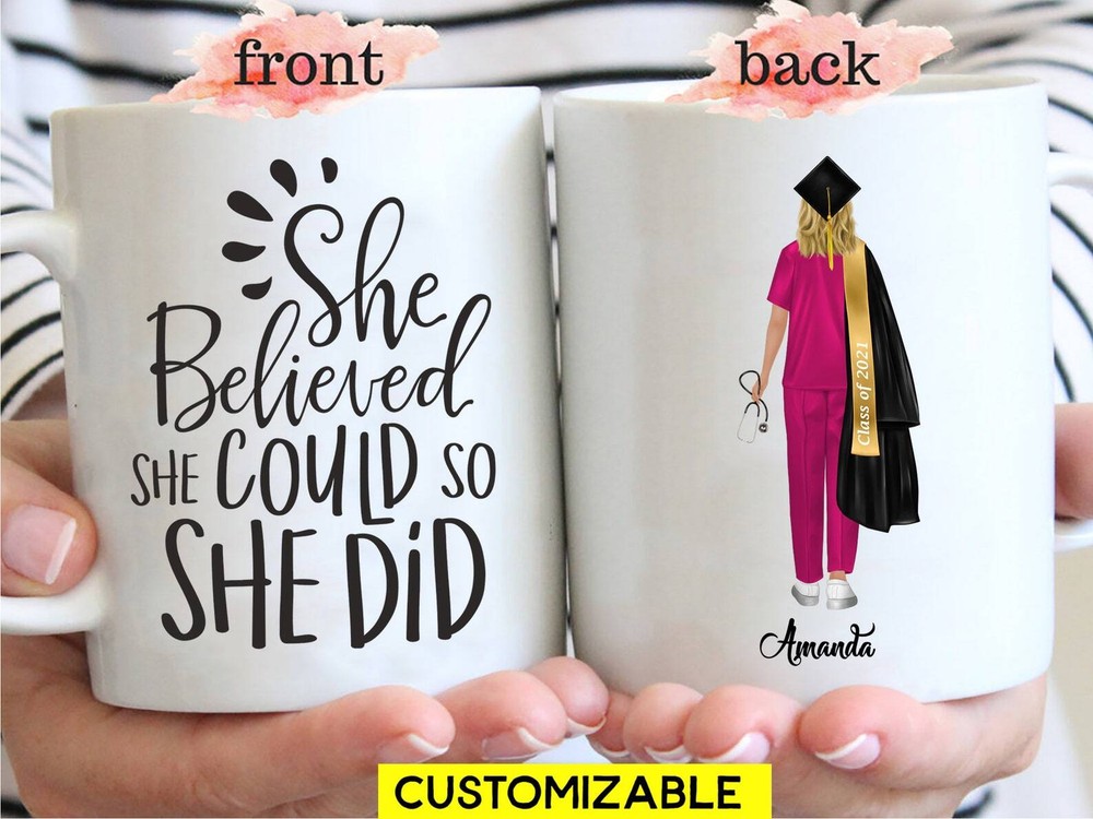 Nurse Graduation Gift Nursing Student Nurse Practitioner Nurse Cup Rn Gifts