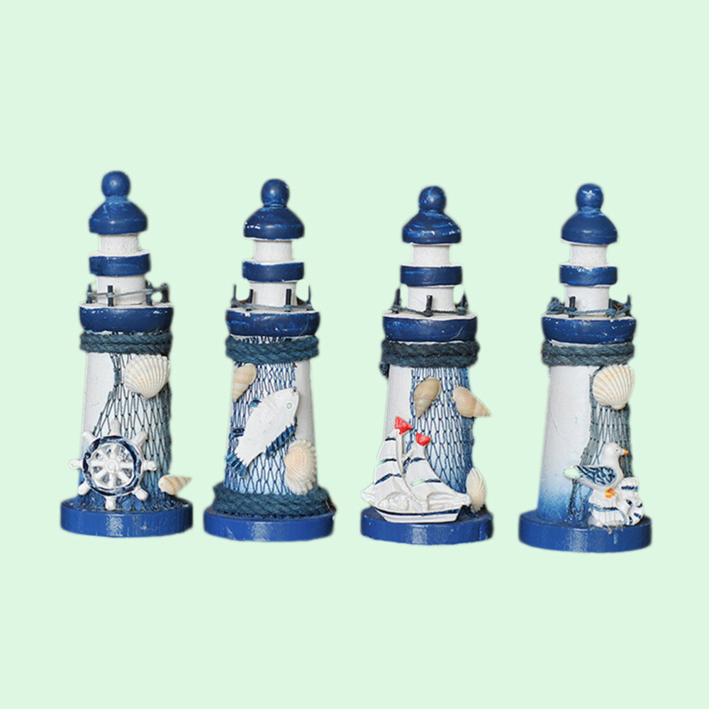 Decorative Netting Nautical Miniature Lighthouse Decorations Marine Model