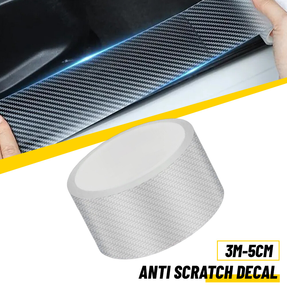 5cm Car Accesso Door Plate Sill Scuff Cover Anti Scratch Decal Sticker Protector