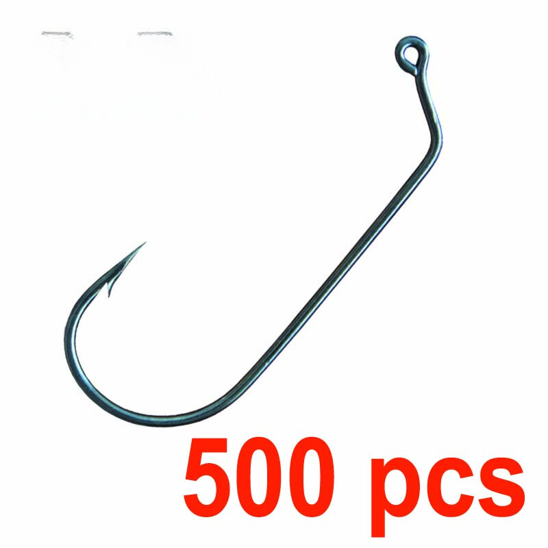60 degree Big Jig Fishing Hook Jig Hook Fishhook Size #2 1/0 2/0 3/0 4/0 5/0 New