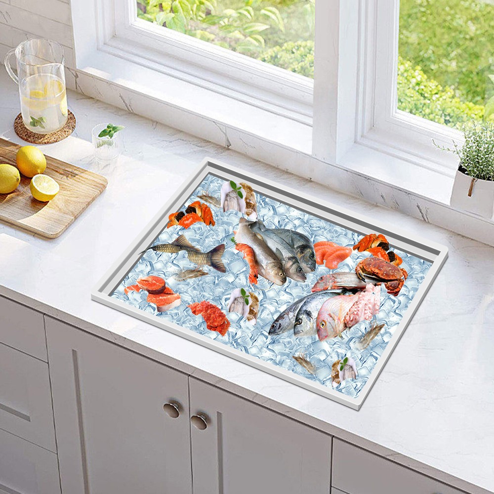 Kitchen Drop-in Ice Chest Cooler Underbar Ice Bin Stainless Steel for Cold Wine