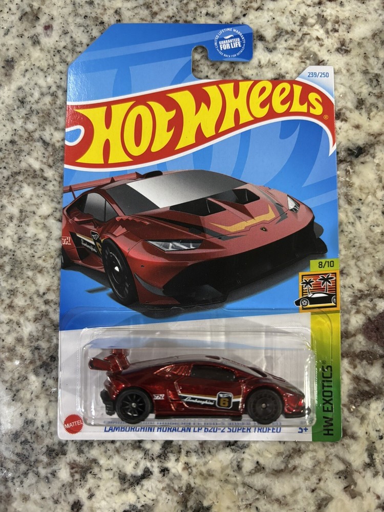 2024 Hot Wheels Super Treasure Hunt Lamborghini Huracan LP 620-2 Super Trofeo