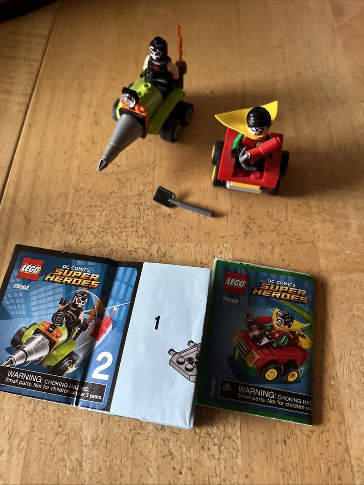 Lego DC Super Heroes Mighty Micros Robin vs Bane Set 76062