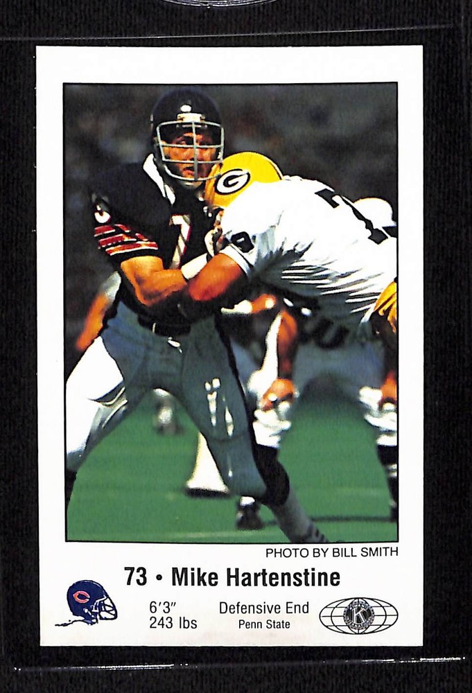1981 Chicago Bears Police #NNO Mike Hartenstine - NM/MT+ Set Break!