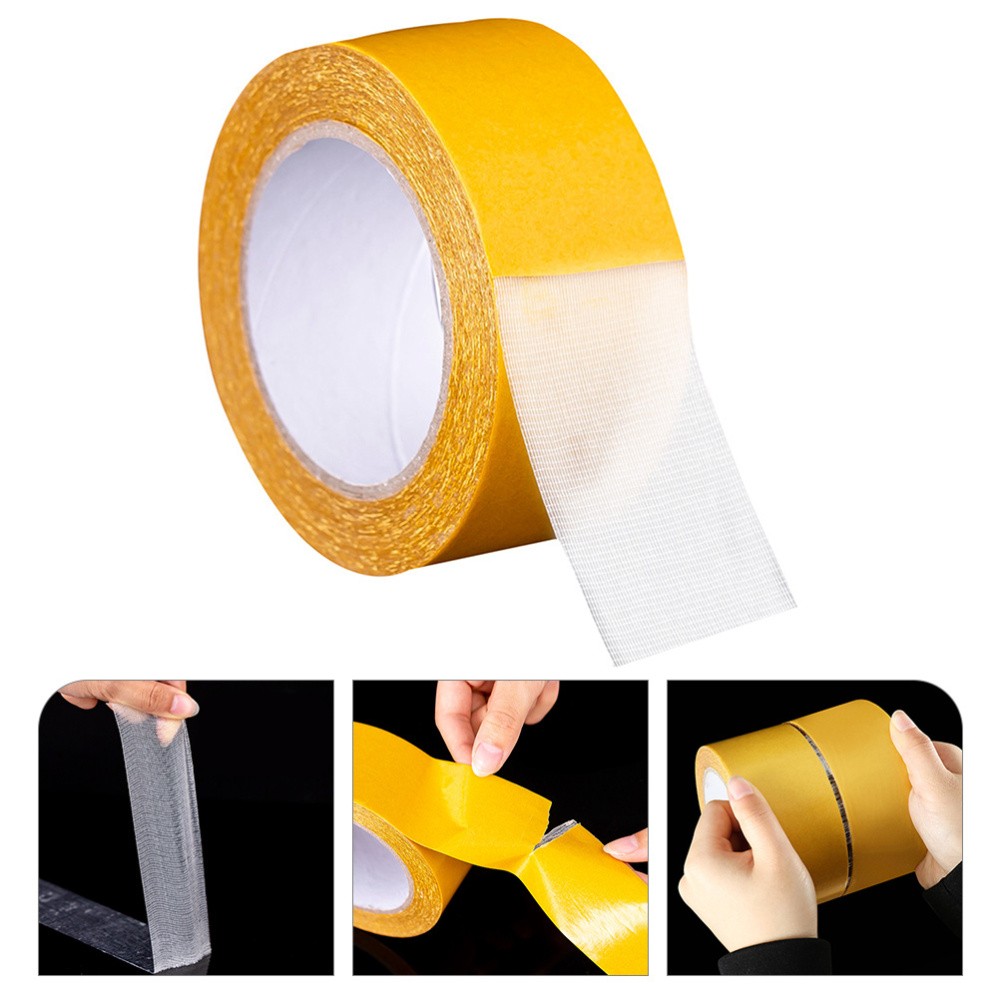 Double-Sided Cloth Tape for Securing Rugs and Carpets Non-Slip Grip