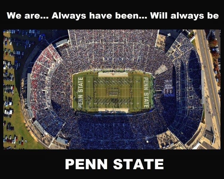 PENN STATE NITTANY LIONS Beaver Stadium WE ARE 8 x 10 Photo Poster Man Cave