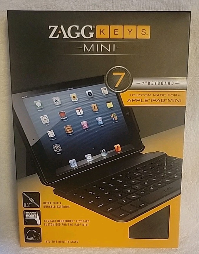 NEW ZaggKeys Apple iPad Mini 7
