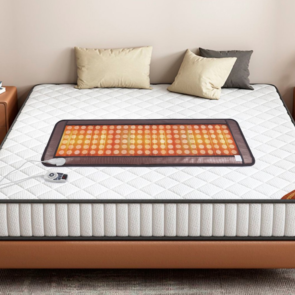 Natural Jade Tourmaline Far-Infrared Electric Heating Therapy Mat