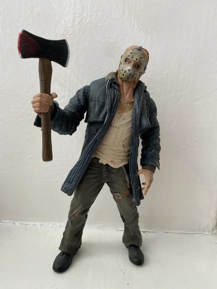 2009 MEZCO CINEMA OF FEAR FRIDAY THE 13TH JASON VOORHEES HORROR ACTION FIGURE