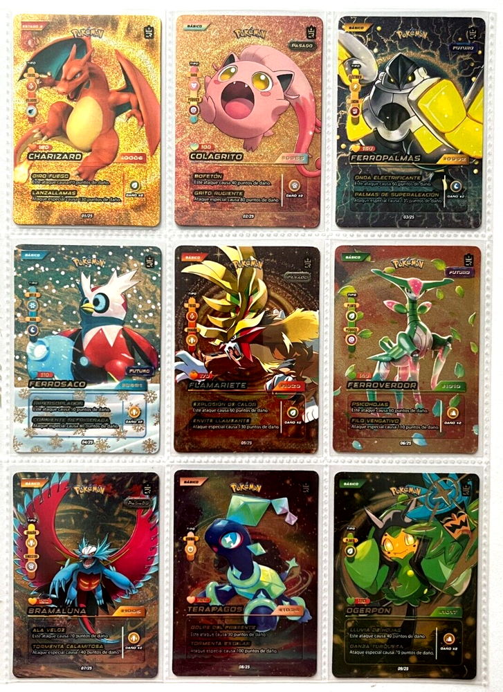 2024 POKEMON Black Edition TCG 3R - Full Set 228/228 Cards Peru Charizard Eevee