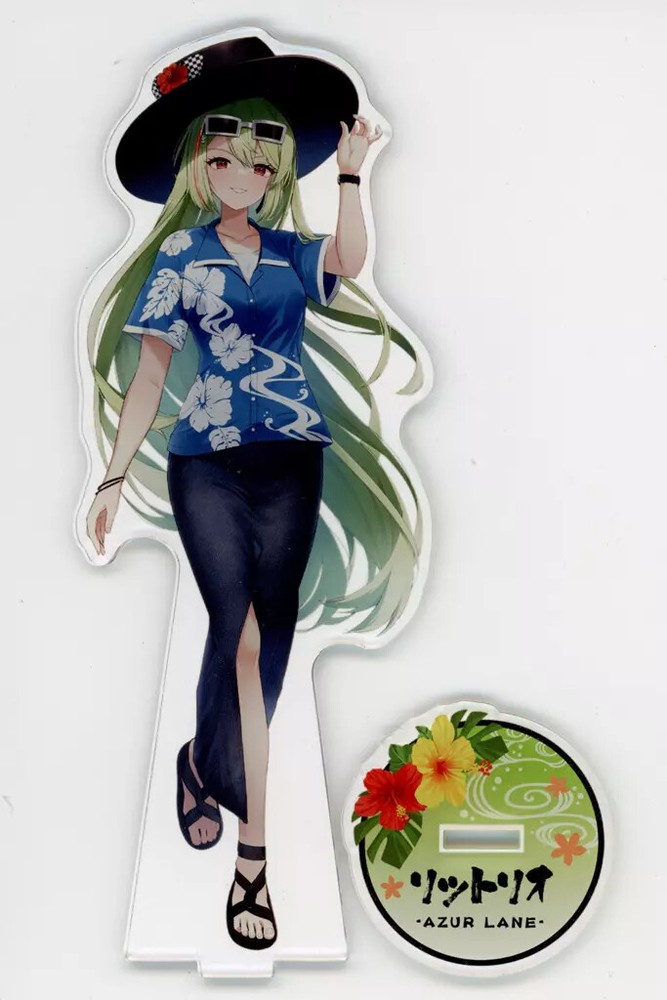 Acrylic Stand Panel Littorio Azur Lane Journey In Okinawa
