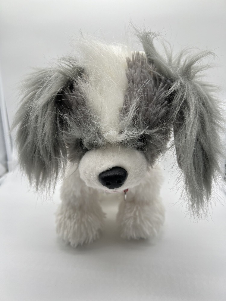 Build a Bear Promise Pets Shih Tzu Puppy Plush Dog Stuffed Animal Gray White