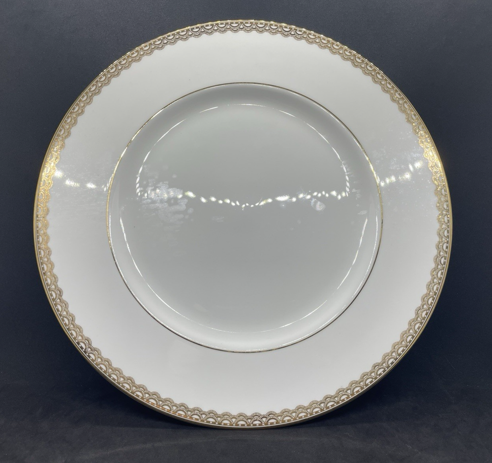 Waterford Lismore Lace Gold Dinner Plate Brand New With Tags