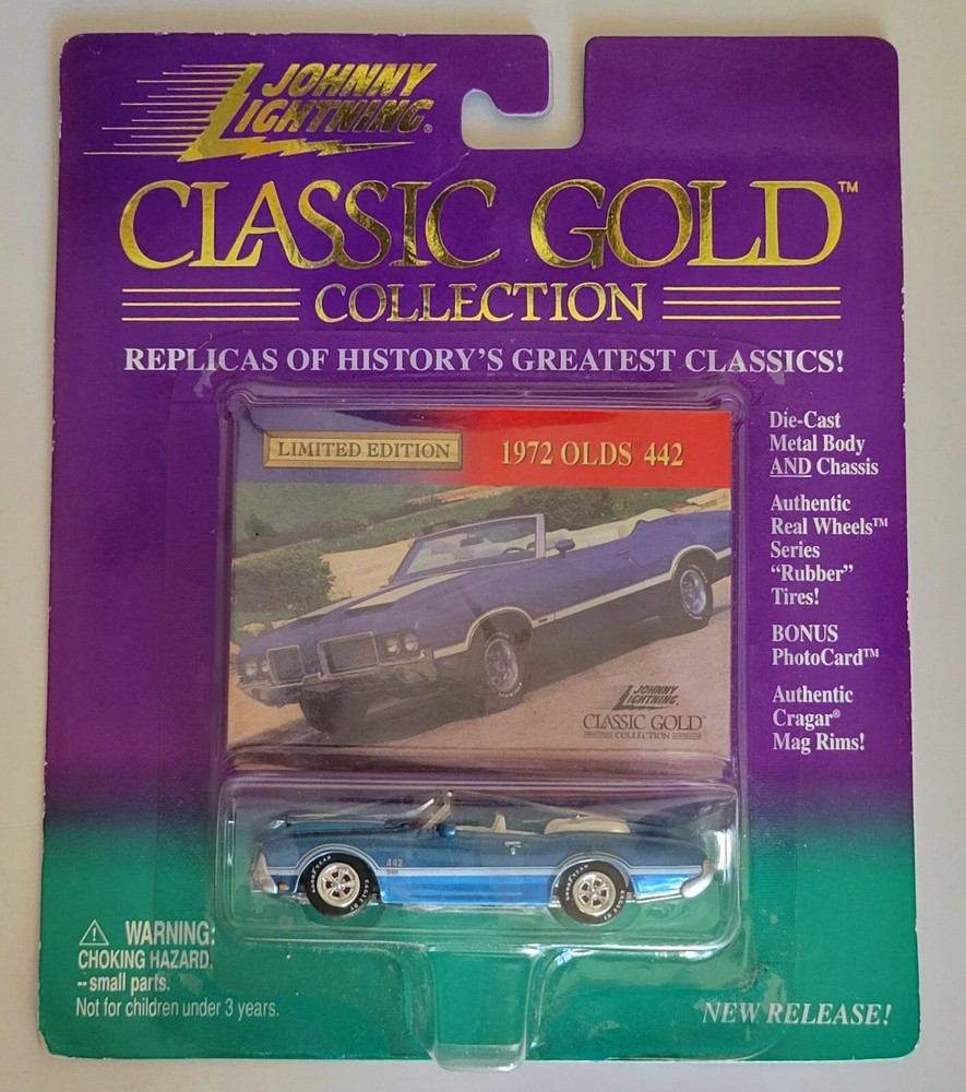 1972 OLDS 442 Johnny Lightning Classic Gold Collection 1 64