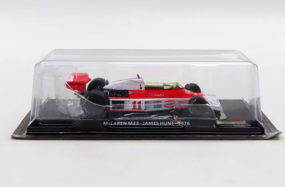 Minicar 1/24 Mclaren M23 James Hunt 1976 11 Red White Big Scale F1 Collection