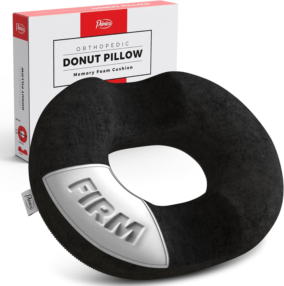 Donut Pillow, Tailbone Pain Relief, Hemorrhoid & Postpartum Cushion for Men and
