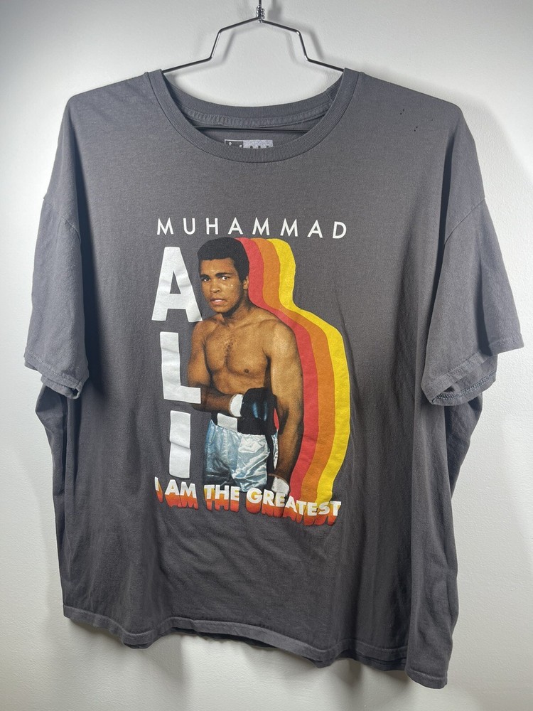 Muhammad Ali I Am The Greatest Graphic T-Shirt 2XL Officially Licensed Flaw
