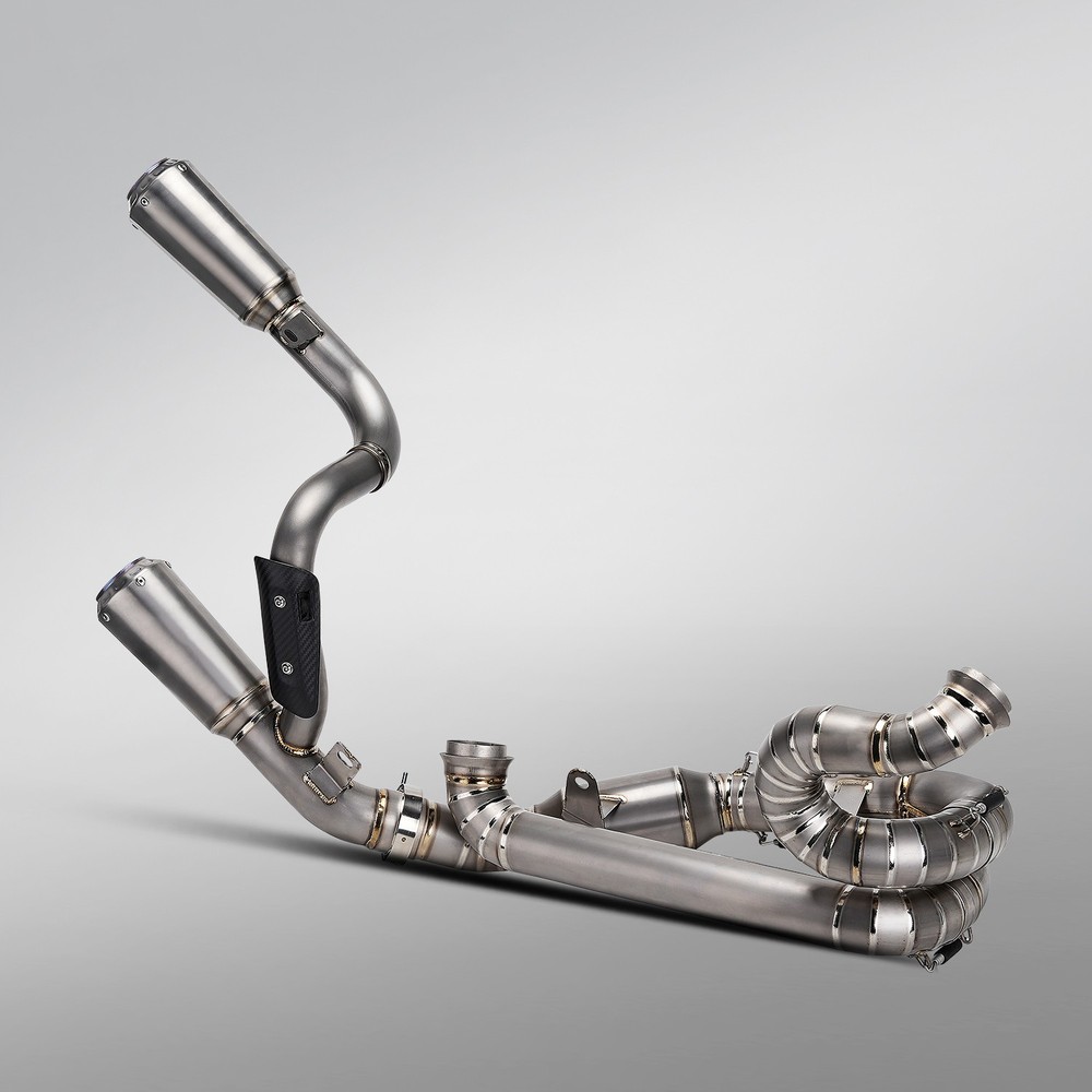 Motorcycle Exhaust Link Pipe For 1290 Super Duke R 2020-2024 Titanium Alloy