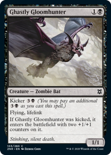 Ghastly Gloomhunter x4 Zendikar Rising NM-Mint English MTG