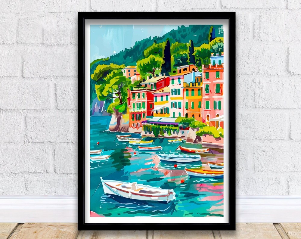Positano Italy Travel Print Wall Decor Wall Art Positano Wall Hanging Home Dcor