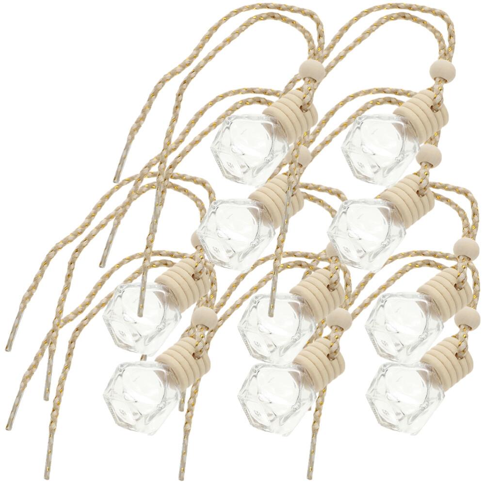 10 Pcs Bottle Hanging Car Smell Air Perfume Interior Decoration