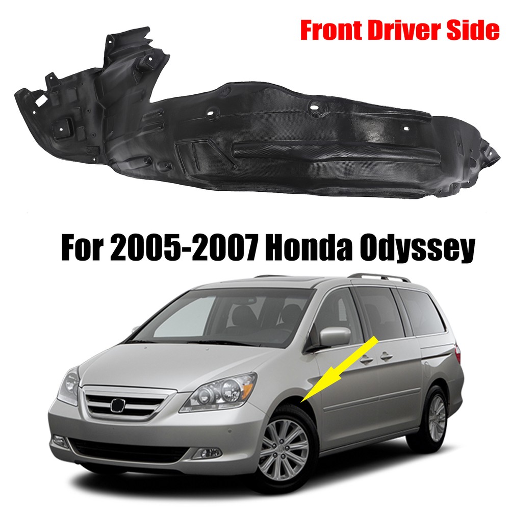2005-2007 Honda Odyssey Front Left Driver Side Splash Shield 74151SHJA00