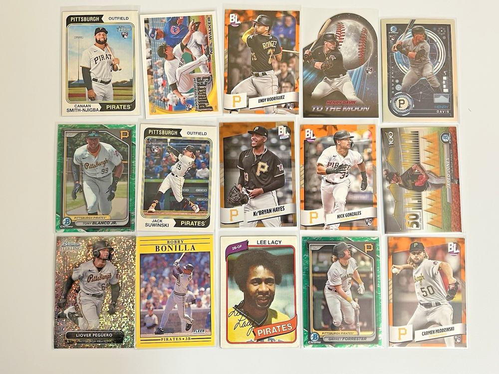 Pittsburgh Pirates 135 Card Lot- Inserts, Parallels,Tons of rookies (Vint-Pres)