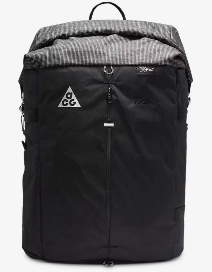 Nike ACG Aysen Trail Hiking Backpack in Black Silver DV4054-011