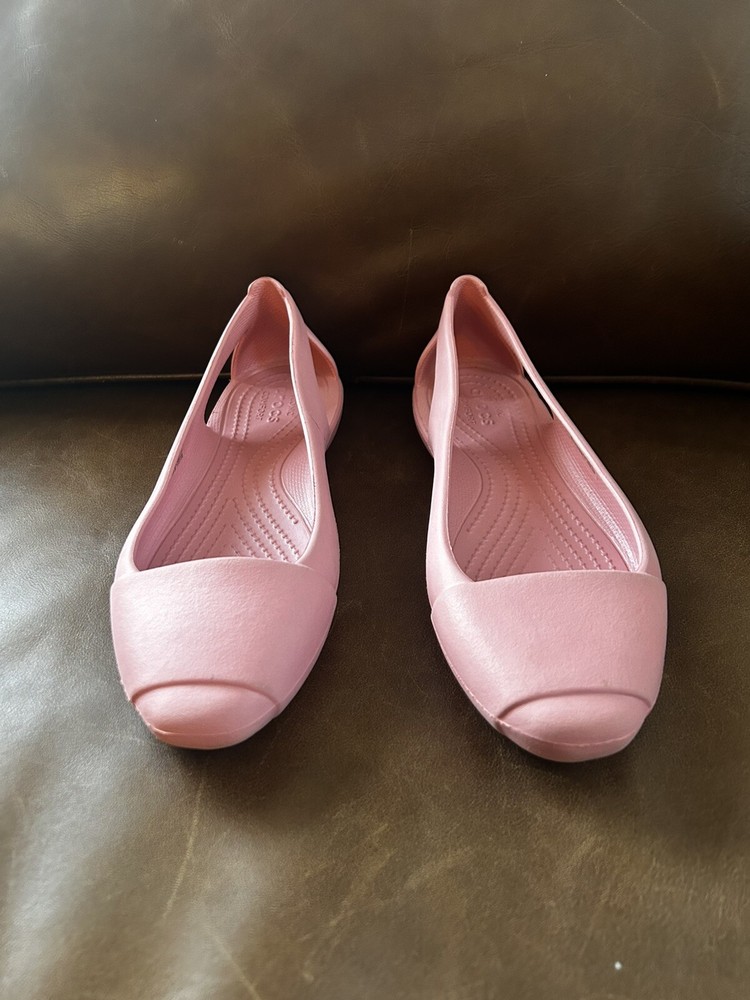 Women's sz 6 Crocs Flats  Loafer Slip-On