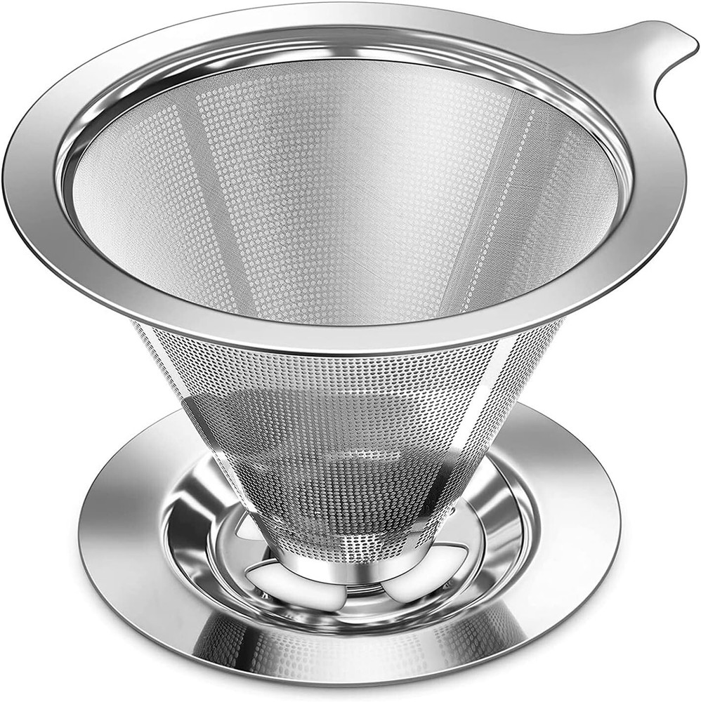 Pour over Coffee Dripper Slow Drip Paperless Coffee Filter Pour over Coffe Maker