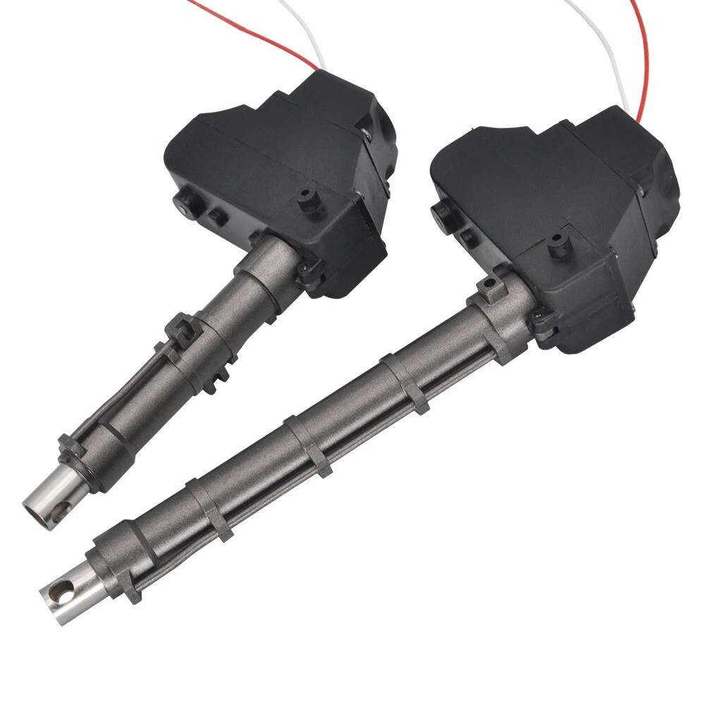 For Huina RC Excavator 1593 1594 1580 Metal Putter Gearbox DIY Push Rod RC Parts