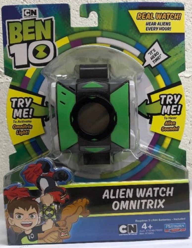 Ben 10 Alien Watch Omnitrix Alien SFX Lights Sounds Electronic Playmates SEALED