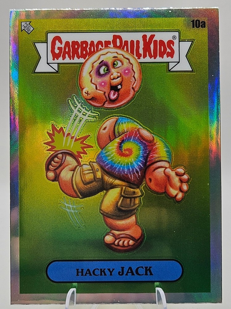 2024 Topps Chrome Garbage Pail Kids Hacky Jack Refractor Series 7 S7 Card