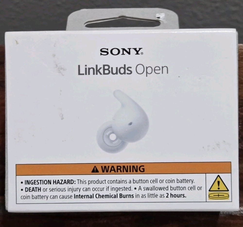 Sony LinkBuds Open True Wireless Bluetooth Earbuds- White