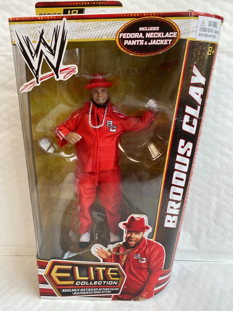 BNIB WWE BRODUS CLAY ELITE COLLECTION SERIES 18 MATTEL WRESTLING ACTION FIGURE